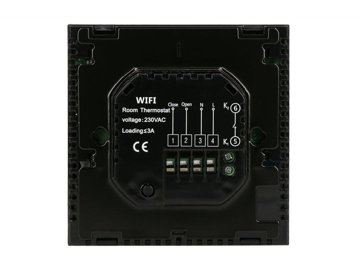 Aluzan Class B-3 WiFi, programmable room thermostat for boiler switching, remotely controllable via Android or iOS app