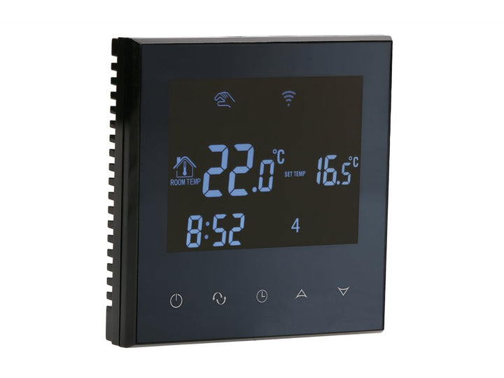 Aluzan Class B-3 WiFi, programmable room thermostat for boiler switching, remotely controllable via Android or iOS app